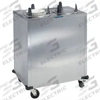 LAKESIDE Plate Dispenser Cart: Unheated, 10 1/8 in Plate Size, 39 7/8 in Overall Ht, NSF Certified (MPN 5210). Key specifications — Manufacturer Part Number: 5210; NSF Certified: Yes; Caster Type: (1) Swivel; Material: Stainless Steel; Color: Silver; Product Type: Plate Dispenser; Brand: LAKESIDE.