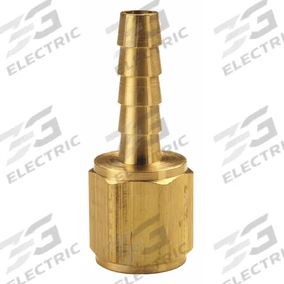 DIXON VALVE & COUPLING Barbed Hose Fitting: For 3/16 in Hose I.D., Hose Barb x NPTF - Brass Multipurpose (Air, Water, Chemical) Rigid Barbed Hose Fittings
