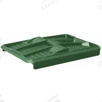 CORTECH Hinged Truck Lid: 53 in L 30 in W 6 in H, Fits 18.7 cu ft, 0.7 cu yd, Green, HDPE (MPN CC783L). Key specifications — Lid/Cover Material: HDPE; For Use With Grainger Item Number: 5EMF1; For Use with Series: The Kangaroo Cart; Brand: CORTECH; Color: Green.