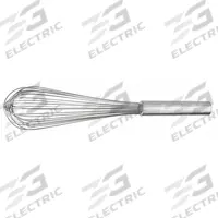 CRESTWARE Whip: 18 in Overall Lg, Stainless Steel Handle, Silver Handle, Silver (MPN PW18). Key specifications — Brand: CRESTWARE; Dishwasher Safe: No; Handle Material: Stainless Steel; NSF Certified: No; Handle Color: Silver.