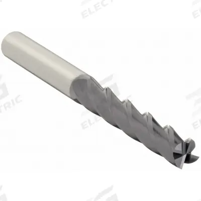 WIDIA HANITA Square End Mill: Carbide, TiAlN Coated, 4 Flute, 3/4" Mill Dia, 4" LOC - General Purpose Carbide Square End Mills
