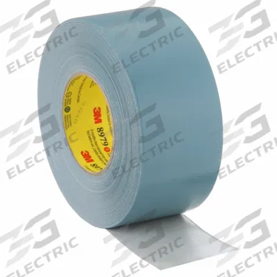 3M Duct Tape: Medium Duty, Blue, 2 7/8 in Wd, 60 yd Lg, 11.5 mil Thick - Clean Removal Duct Tape