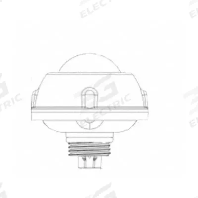 ALBEO PRC Sensor: 3 in Lg, 3 in Wd - Motion Sensors for Bay Lights