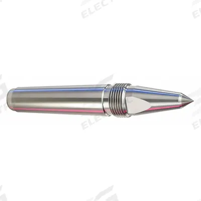 ROYAL PRODUCTS Dead Center: CNC Threaded, Carbide Tip, MT3, 3/8 in Point Dia - Carbide-Tipped Threaded Dead Centers for CNCs