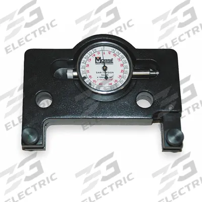 MORSE Band Saw Tension Gauge: Band Saws, 4-5/8 in x 3-1/2 in - Band Saw Blade Tension Meters