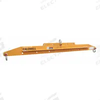 CALDWELL Lifting and Spreader Beam: Lifting and Spreader Beam, 500 lb Working Load Limit, Adj, Steel (MPN 16-1/4-4). Key specifications — Brand: CALDWELL.