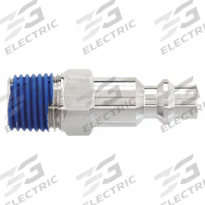 SPEEDAIRE Quick Connect Hose Coupling: 1/4 in Body Size, 1/2 in Hose Fitting Size - Industrial Interchange Stainless Steel Quick-Connect Air Coupling Plugs