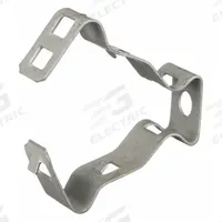 Conduit & Cable Hanger -Snap Close: 1/2 in_3/4 in Trade Size, 1/2 in to 3/4 in, Steel, 812M. Key specifications — Color: Gray; Compatible Conduit Trade Size: 1/2 in; 3/4 in; Compatible Conduit Type: EMT; RMC; Compatible Nominal Conduit/Pipe Size: 1/2 in; 3/4 in; Compatible Pipe Size: 1/2 in.