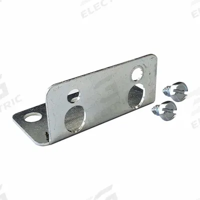 LYON Foot Plate: 1/8 in x 2 1/4 in x 1 in, Gray, Steel - Footplates for Boltless Shelving
