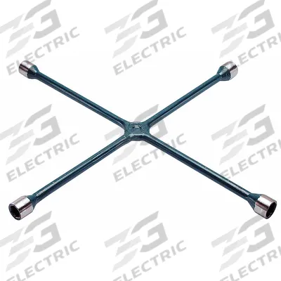 KEN-TOOL Lug Nut Wrench: 4 Wrench Heads, 3/4 in_13/16 in_7/8 in_15/16 in Wrench Head Size - 4-Way Lug Nut Wrenches