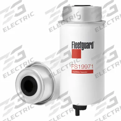 FLEETGUARD Fuel Filter: Cartridge, 7 11/16 in Overall Lg, 3 1/4 in Outside Dia - Can-Type Fuel/Water Separators