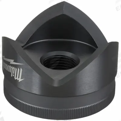 MILWAUKEE Knockout Punch: 12 ga Sheet Metal Capacity (Steel), 3 in Nominal Size, Round - Milwaukee Knockout Punches & Dies