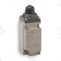 OMRON Plunger Limit Switch: Plunger Actuator, Momentary, Metallic, Plunger, 2 Mounting Holes, D4A (MPN D4A2509N). Key specifications — Manufacturer Part Number: D4A2509N; Brand: OMRON; Electrical Connection: Screw Terminals; Contact Form: DPDT - Simultaneous Operation; Action: Momentary; Series: D4A; Body Material Type: Metallic; Actuator Type: Plunger.