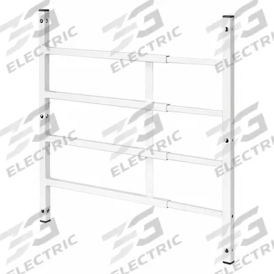 PRIME-LINE Window Security Guard: Fixed, 15 3/4 in to 22 in, 21 1/4 in Ht, 4 Bars - Fixed-Installation Window Security Bars