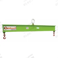 CALDWELL Lifting Beam: Lifting Beam, 2,000 lb Working Load Limit, Fixed, 48 in Overall Lg, 48 in (MPN 419-1-4). Key specifications — Brand: CALDWELL.