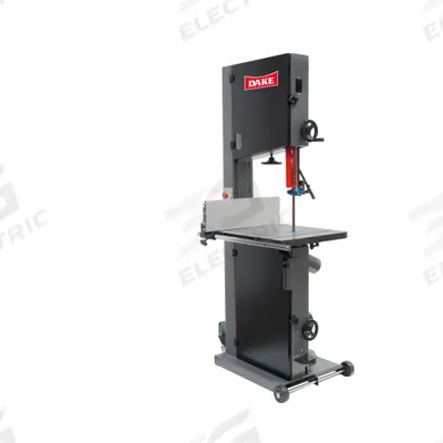 DAKE Band Saw: 18 in Throat Dp - Vertical, 100 to 290 SFPM/1,200 to 3,500 SFPM - Manual Vertical Metal-Cutting Band Saws