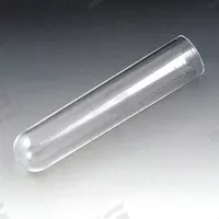 GLOBE SCIENTIFIC Test Tube: Test Tube, Polystyrene, 8 mL Capacity - mL, 0.27 oz Capacity - oz, Round (MPN 119010A). Key specifications — Brand: GLOBE SCIENTIFIC; Graduated: No; Includes Closure: No; Body Color: Colorless; Bottom Shape: Round; Body Material: Polystyrene.