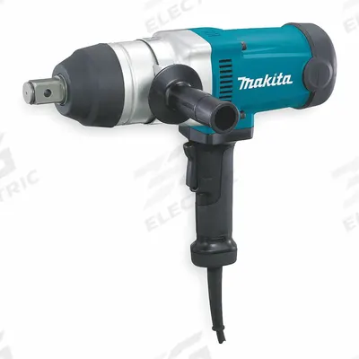 MAKITA Impact Wrench: 738 ft-lb Fastening Torque, 738 ft-lb Breakaway Torque, 12 A Current - 1"-Drive Corded Impact Wrenches