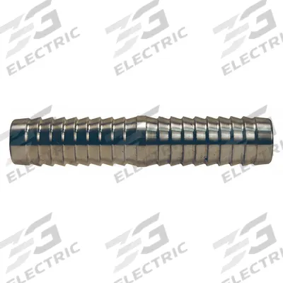 DIXON VALVE & COUPLING Barbed Hose Mender: For 3/8 in Hose I.D., Hose Barb x Hose Barb - 316 Stainless Steel Multipurpose (Air, Water, Chemical) Rigid Barbed Hose Fittings