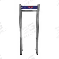 METAL DEFENDER Walk-Through Metal Detector: 1 Zone, 87 1/4 in x 27 3/4 in x 16 in, Battery Operated (MPN MD-1). Key specifications — Battery Chemistry: Lithium Ion; Brand: METAL DEFENDER; Alert Type: Light; Power Source: Battery Operated.