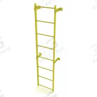 TRI-ARC Ladder,Steel,Standard Fixed,8-Rung: 8 ft Overall Ht, 25 in Overall Wd, Steel, 8 Rungs (MPN WLFS0108-Y). Key specifications — Brand: TRI-ARC; Number of Sections: 1.