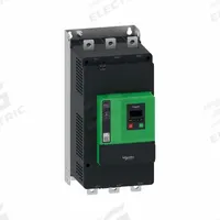 SCHNEIDER Soft Start: 208-600V AC, 410 A Output Current, With Bypass, IP00, 60/50 Hz, Three Phase (MPN ATS430C41S6). Key specifications — Control Voltage: 110-230V AC; Manufacturer Part Number: ATS430C41S6.