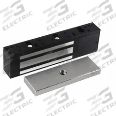 RUTHERFORD Electromagnetic Lock: 10 1/2 in Lg, 2 7/8 in Wd, 1 5/8 in Ht (MPN 8310 40). Key specifications — Release Delay: 0 to 35 sec; Series: 8; Material: Aluminum; Brand: RUTHERFORD.