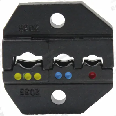 PALADIN Upper and Lower Crimping Die: For Use With EK50ML, Insulated Terminals/Lugs - Paladin Replacement Crimping Dies