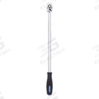 WESTWARD Hand Ratchet: Pear, Reversible, 18 in Overall Lg, Chrome, 10° Min Arc Swing, Non-Magnetic (MPN 5TZD5). Key specifications — attr1205598: Reversible; attr1205605: Quick-Release Included; attr1205626: Chrome; attr1205607: Pear; attr1205624: WESTWARD.