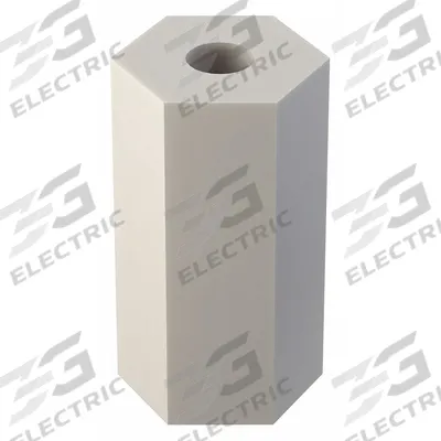 APPROVED VENDOR Spacer: #4 Screw Size, 1/2 in Overall Lg, Hex, Nylon, Plain, Nylon, 6/6 Nylon - Plastic Spacers