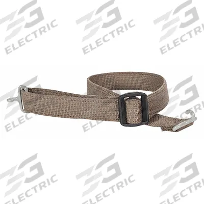 MSA Chin Strap: MSA Hard Hats, 2 Attachment Points, Cotton, Tan - Chin Straps