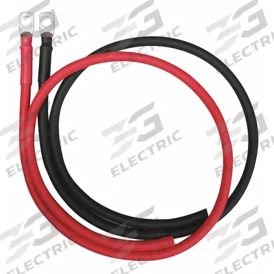 TUNDRA Inverter Cable: Quick Connect, 4 AWG, 2 ft Cable Lg, IBC45/IBC70/IBC80 - Power Inverter Cables