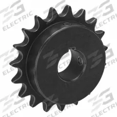 TSUBAKI Single Strand Sprocket: 50, For 5/8 in Chain Pitch, 1 1/8 in Bore Dia, 19 Teeth, Steel (MPN 50B19F-1B). Key specifications — Brand: TSUBAKI.