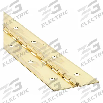 APPROVED VENDOR Piano Hinge: Steel, 72 in Leaf Ht - Full Surface-Mount Piano Hinges
