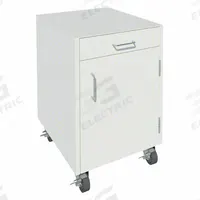 Mobile Cabinet: 27 1/8 in Overall Ht, 22 in Overall Dp, 24 in Overall Wd, Steel, 1 Drawers, 1 Doors (MPN GRJTP1068-24-2). Key specifications — Product Type: Mobile Cabinet; Brand: INSTOCK; Material: Steel; Cabinet Type: Mobile Cabinets.