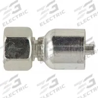 PARKER Hydraulic Crimp Fitting: Steel x Steel, Straight, -20 For Hose Dash Size, Female x Genderless (MPN 1C977-30-20). Key specifications — Fitting Gender: Female x Genderless; Fitting Connection Type: Metric x Crimp; Brand: PARKER; Thread Size: M42-2; For Hose Dash Size: -20.