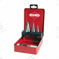 RUKO TOOLS Tube and Sheet Drill: 3 Pc, 3 mm to 30.5 mm, Cobalt, 118° Point (MPN 101020E). Key specifications — attr1239053: Not Impact Rated.