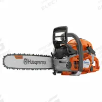 HUSQVARNA Gas-Powered Chainsaw: 16 in Bar Lg, Rear Handle, Auto Chain Oiler, 4 hp Horsepower (MPN 550XP II). Key specifications — Engine Cycle: 2-Cycle; Brand: HUSQVARNA.