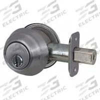 MASTER LOCK Deadbolt Lock: Cylindrical, 1 3/8 in Door Thick - Max, Bronze (MPN DSH0615KA). Key specifications — ADA Compliant: No; Brand: MASTER LOCK; Finish: Oxidized Satin Bronze, Relieved, Waxed; Keyway Type: KW1; Ligature Resistance: Not Ligature-Resistant.