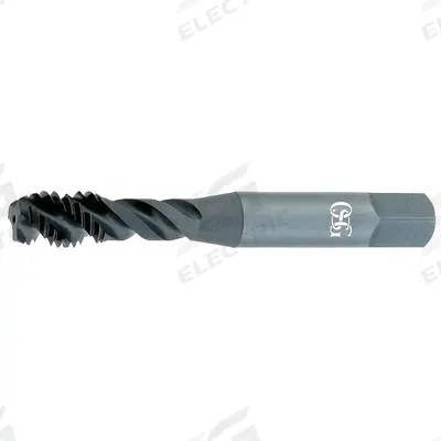 OSG Screw Thread Insert STI Tap: Spiral Fute, M2.5x0.45 Metric, D2 / 4H-6H - Spiral-Flute STI Taps for Steel & Stainless Steel