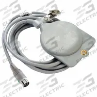 CREST HEALTHCARE SUPPLY Call Cord: 8-Pin DIN, 118853-10. Key specifications — End Connection Type: 8-Pin DIN; Standards: FDA Listed; Manufacturer Part Number: 118853-10; Color: Gray; Brand: CREST HEALTHCARE SUPPLY; Call Station Type: Call Cord; Part Type: Electrical Cables & Adapters.