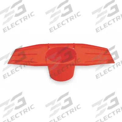 3M Deck Adapter: 4 in Overall Ht, 16.5 in Overall Lg, 6.3 in Overall Wd - Firestop Collars for Pipes