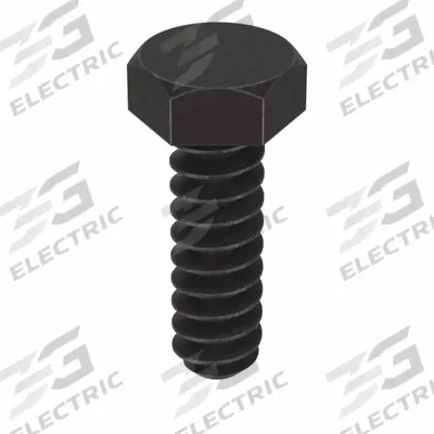 SEMS Screw: M6.3 Size, 16 mm Lg, Steel, Phosphate, Phillips, Hex Washer - Hex Head Washer Sheet Metal Screws