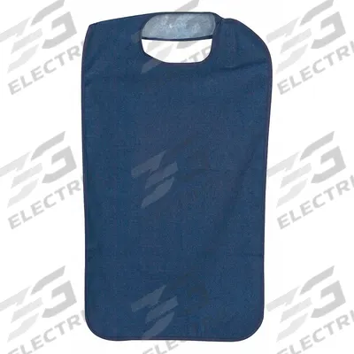 DMI Patient Protector: Blue, Terry Cloth/Vinyl, 17 1/4 in Overall Lg - Furnishings, Appliances and Hospitality