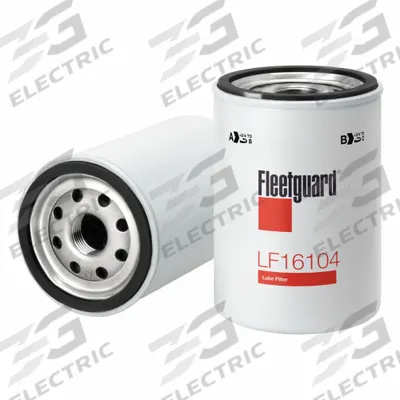 FLEETGUARD Automotive Oil Filter: B1432, LF16104, 13/16"-16 Thread Size - Spin-On Oil Filters