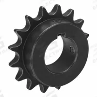 TRITAN Sprocket: 50, For 5/8 in Chain Pitch, 1 3/8 in Bore Dia, 16 Teeth, 3.204 in Pitch Dia, Steel (MPN 50BS16H X 1 3/8). Key specifications — Brand: TRITAN.