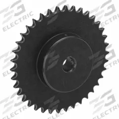 TRITAN Sprocket: 40, For 1/2 in Chain Pitch, 3/4 in Bore Dia, 38 Teeth, 6.054 in Pitch Dia, Steel (MPN 40BS38 X 3/4). Key specifications — Brand: TRITAN.