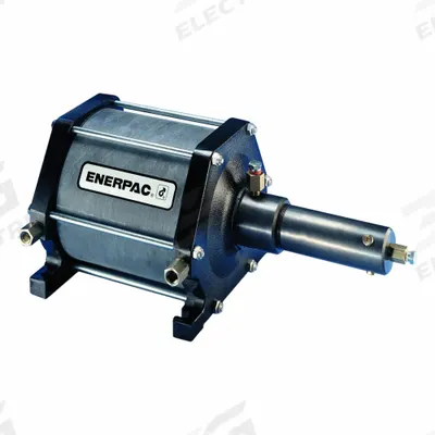 ENERPAC Air Hydraulic Booster: 6.1 cu in Oil Volume per Stroke, 1:46 - Air Hydraulic Boosters