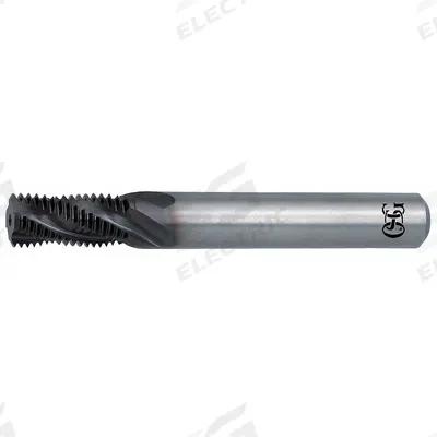 OSG Thread Mill: Helical Flute, M12x1.25 Metric, 4 Flute - Helical-Flute Thread Mills for Stainless Steel & Super Alloys
