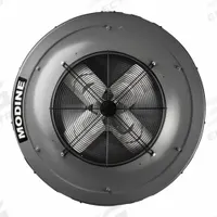 MODINE Ceiling Fan: 6,500 cfm Airflow, 27 in Blade Dia, Variable Speeds, 208V AC, Single Phase, Gray (MPN DSU650AA16FN). Key specifications — Voltage: 208V AC; Series: DSU; Number of Speeds: Variable; Phase: Single; Current: 5.9 A; Brand: MODINE.